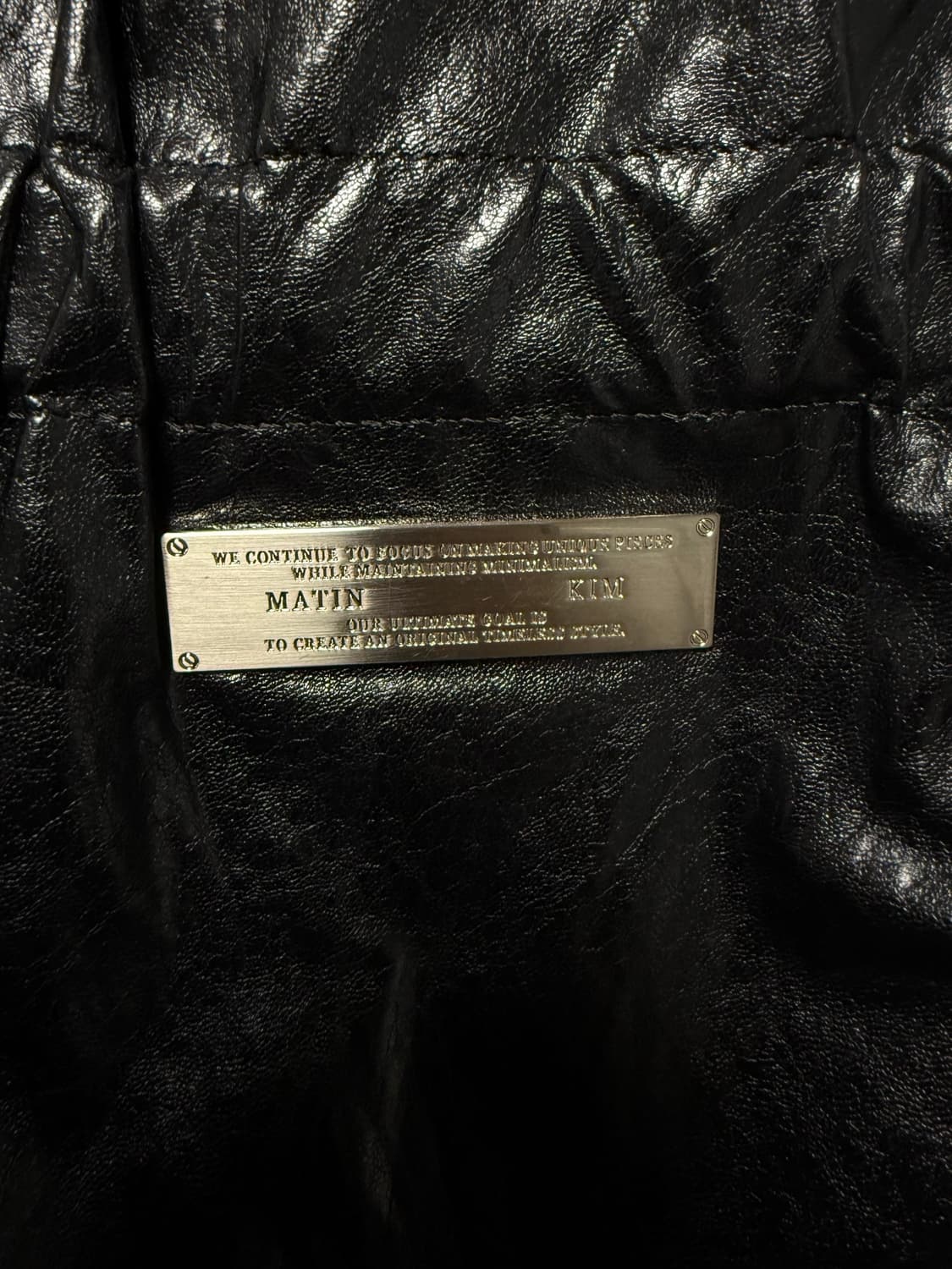 마뗑킴 포우 레더 씨쉘 백 상품이미지4