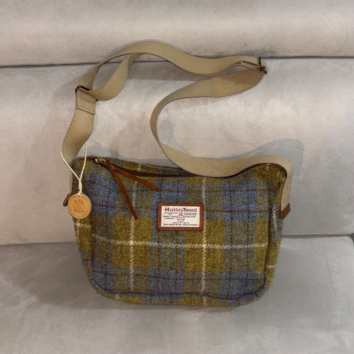 Harris Tweed Check Cross Bag 해리스트위드 상품이미지1