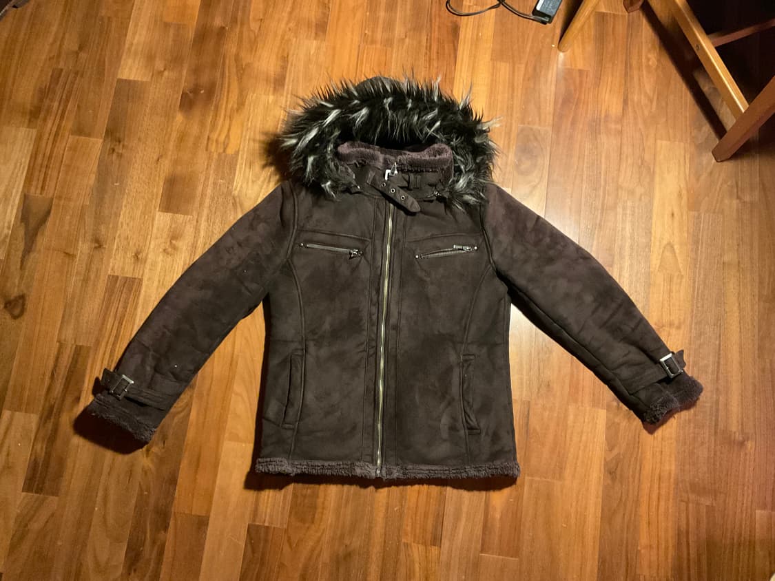 퍼 후드 자켓 상품이미지1