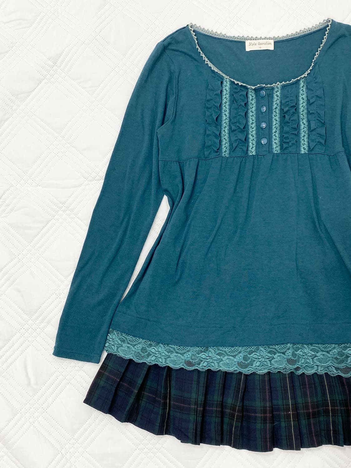 ꒰ঌ 그린 코어 케이프 세트 ໒꒱ 상품이미지4