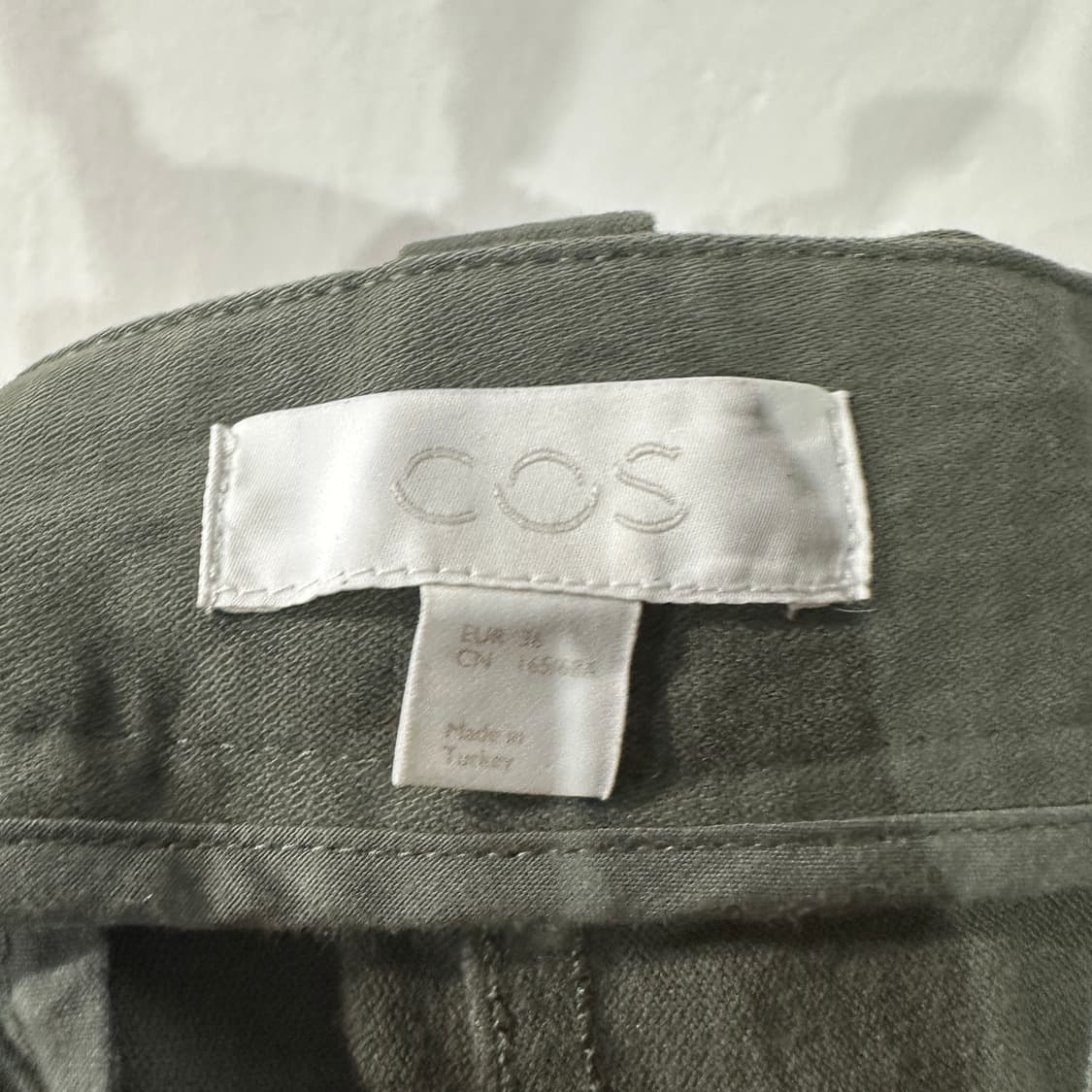 COS 코스 카키 팬츠 32 상품이미지3