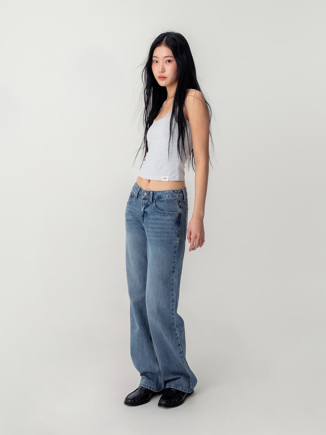 G SOFT CAMISOLE (MELANGE GRAY) 상품이미지2