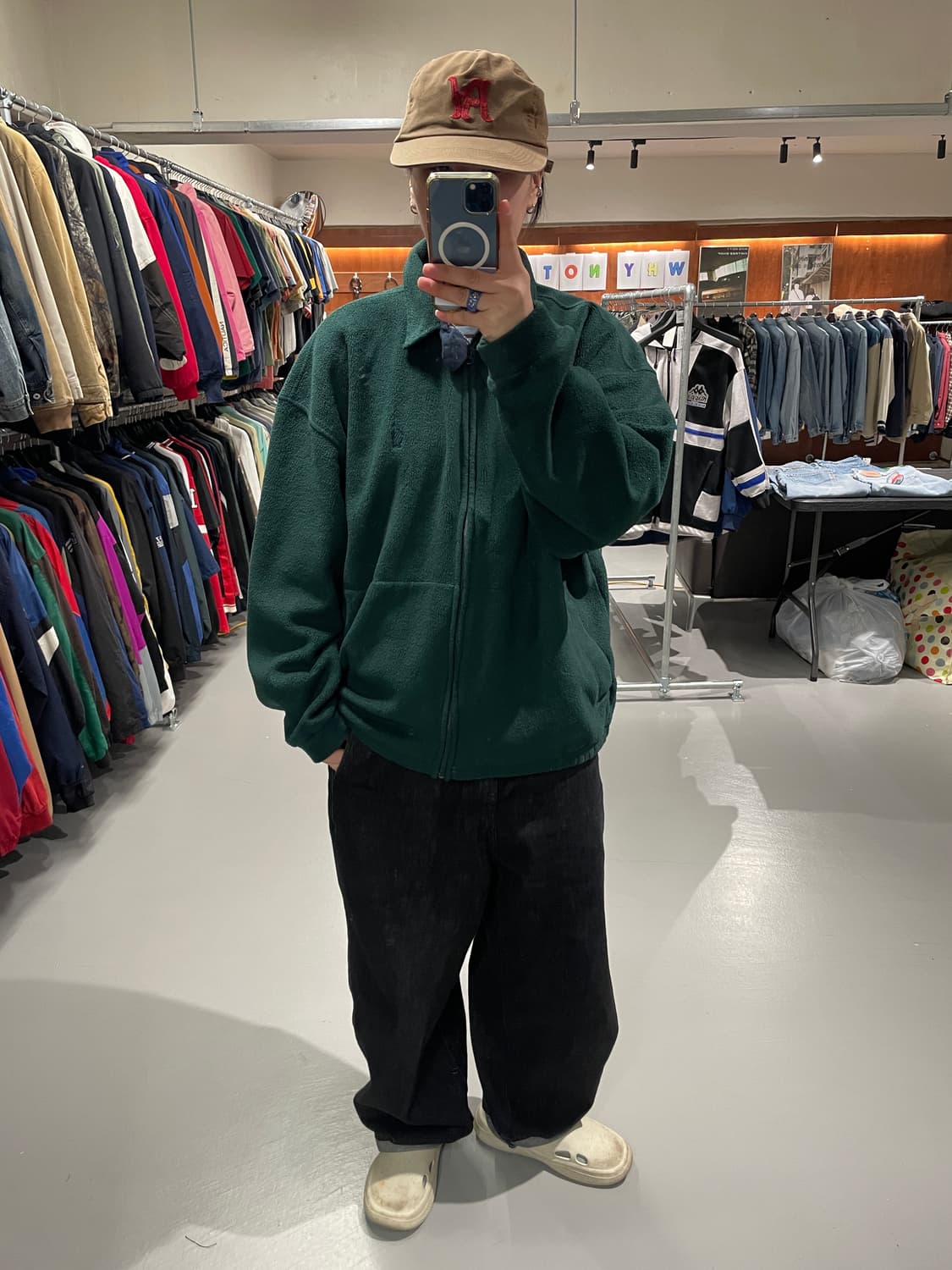 노티카 플리스 스윙톱 자켓   상품이미지5