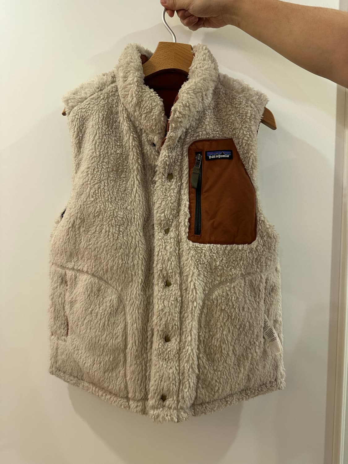 파타고니아 리버시블 비비 다운 베스트 베이스 그린 xs 상품이미지5