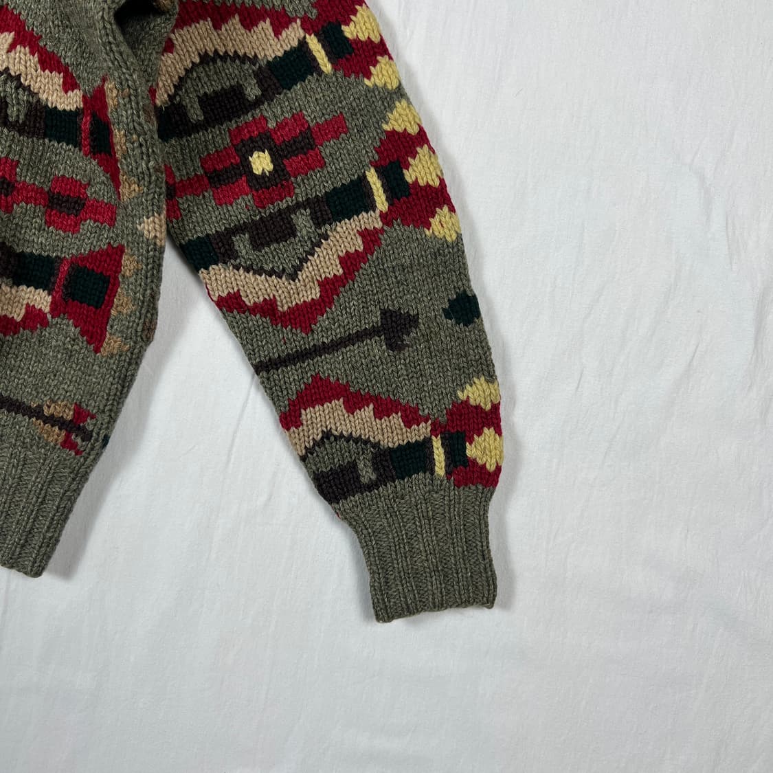 90’s 폴로랄프로렌 컨트리 og 나바호 패턴 니트 상품이미지3