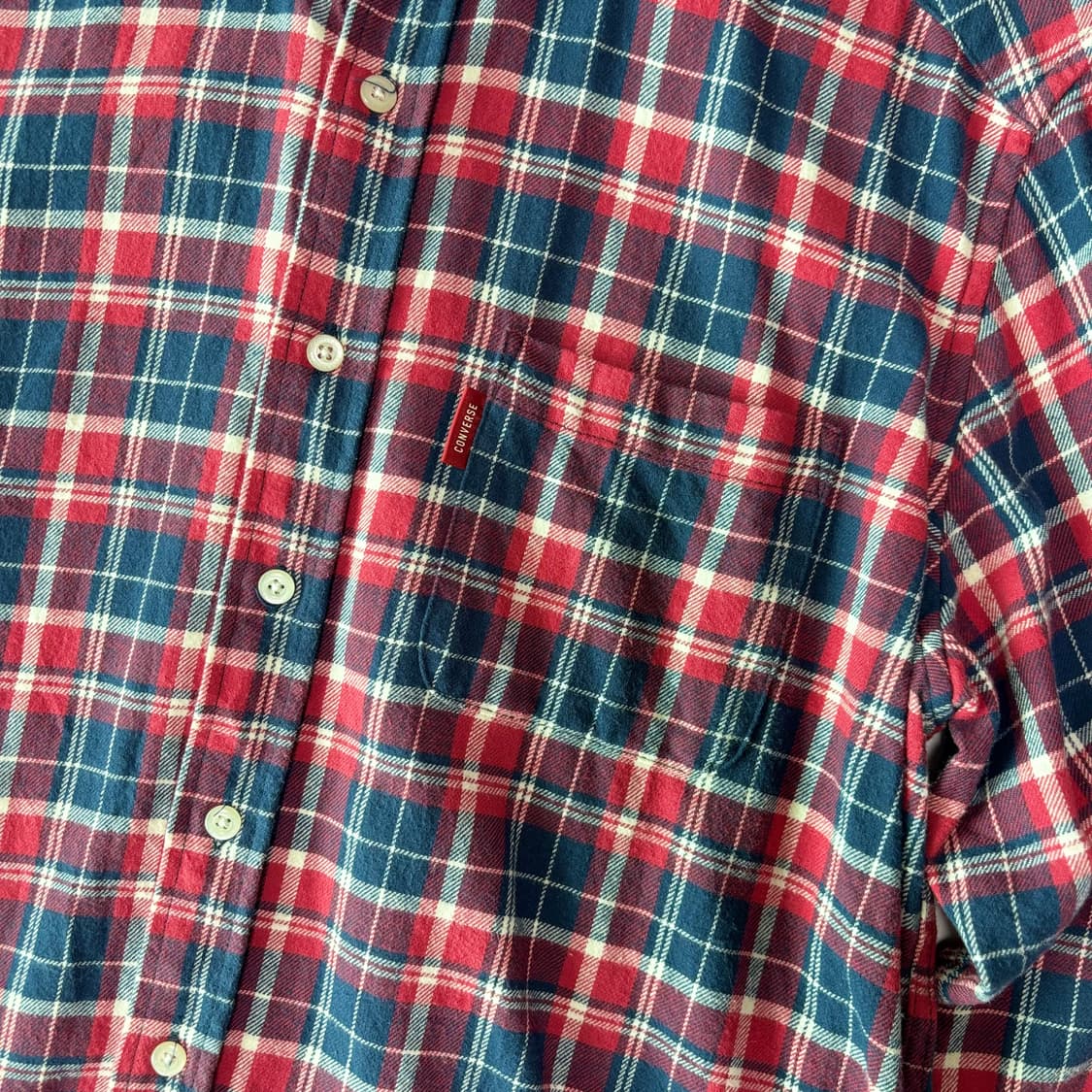 컨버스 아메리카 오리지널 체크 버튼다운 셔츠 상품이미지3