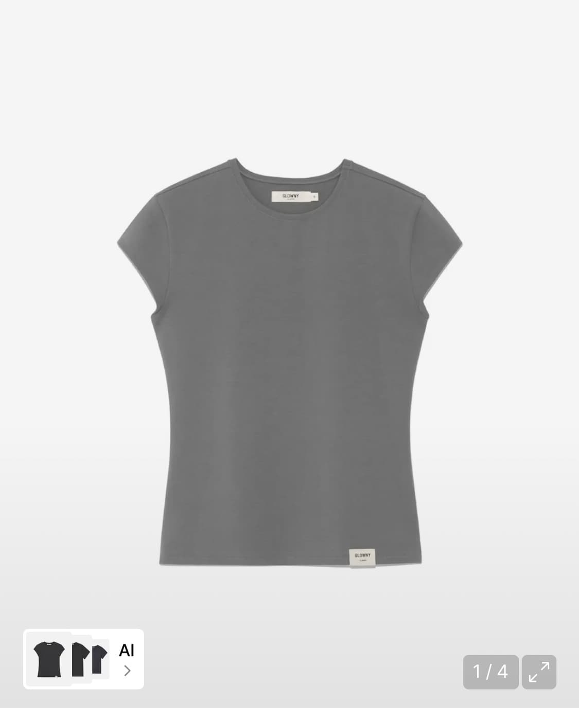 글로니 G SLIM TEE (GRAY) 상품이미지2