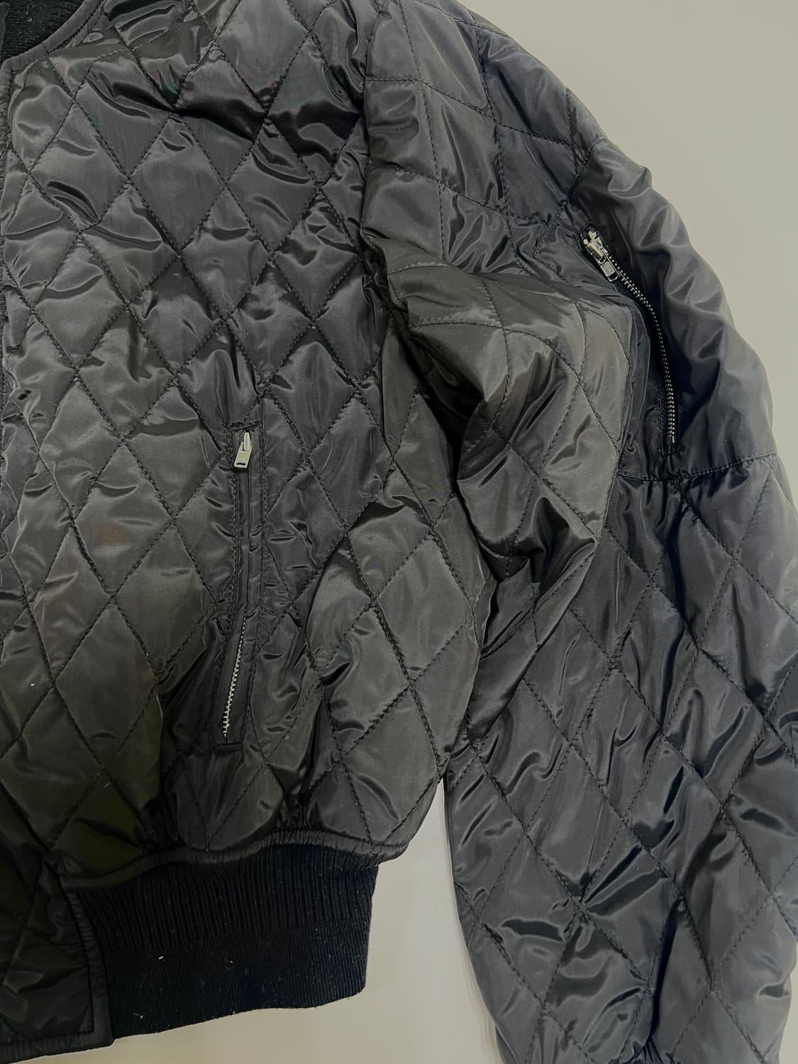 Random Identities Quilted Bomber Jacket 상품이미지5