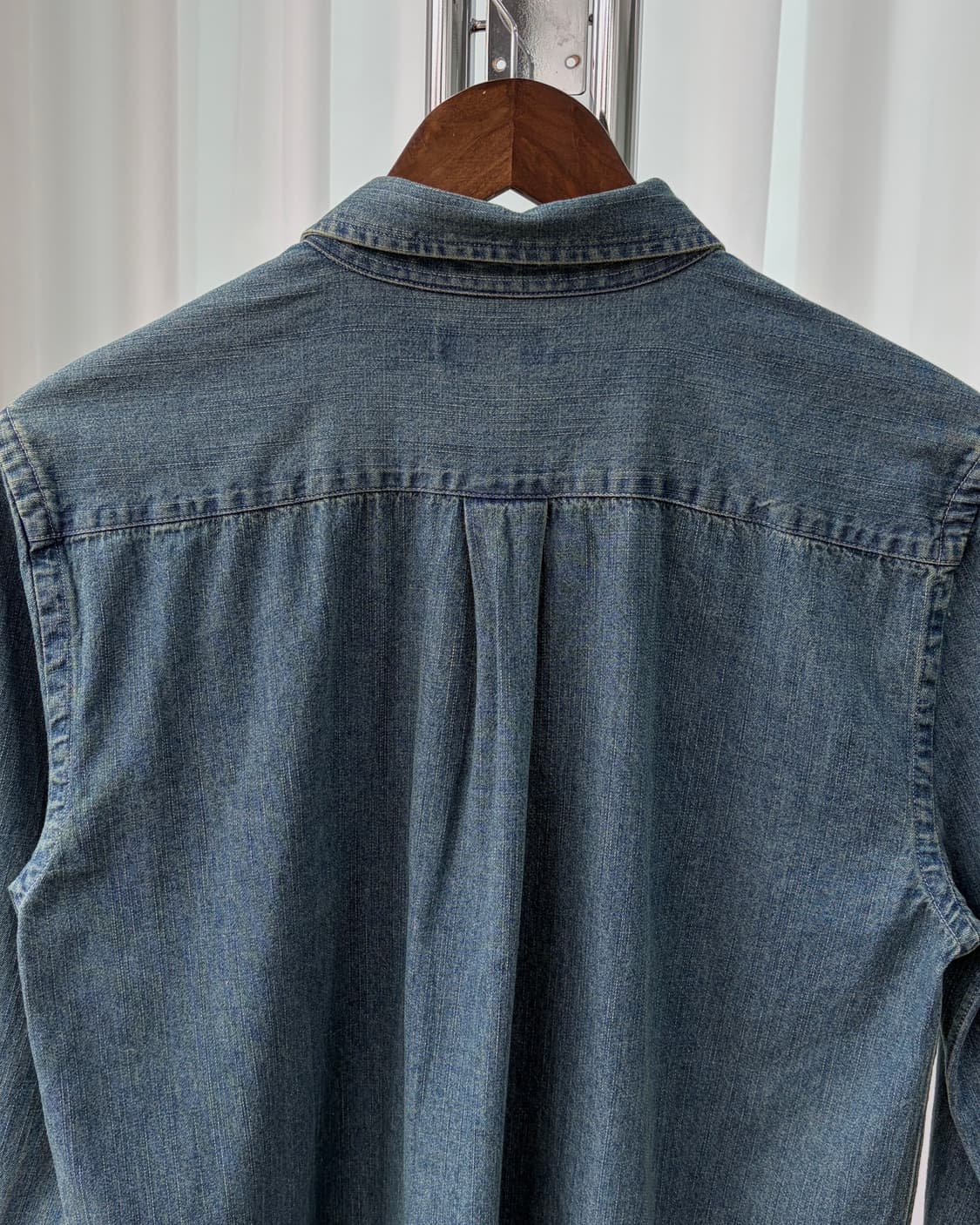 (새상품)[M]폴로 랄프로렌 샴브레이 데님 셔츠 상품이미지8