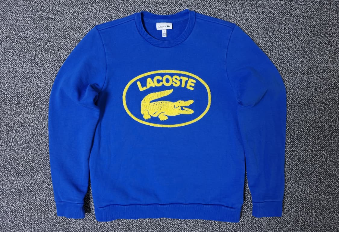 [무료배송][150]라코스테 키즈 맨투맨 긴팔티 상품이미지1