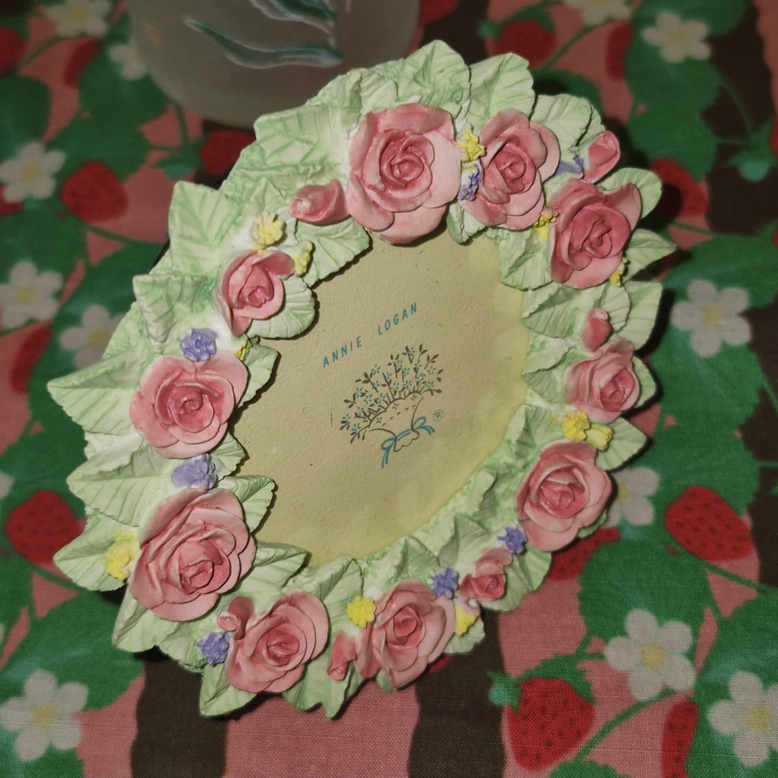 90s 미국 디자인 장미 꽃포지 미니 액자 상품이미지7