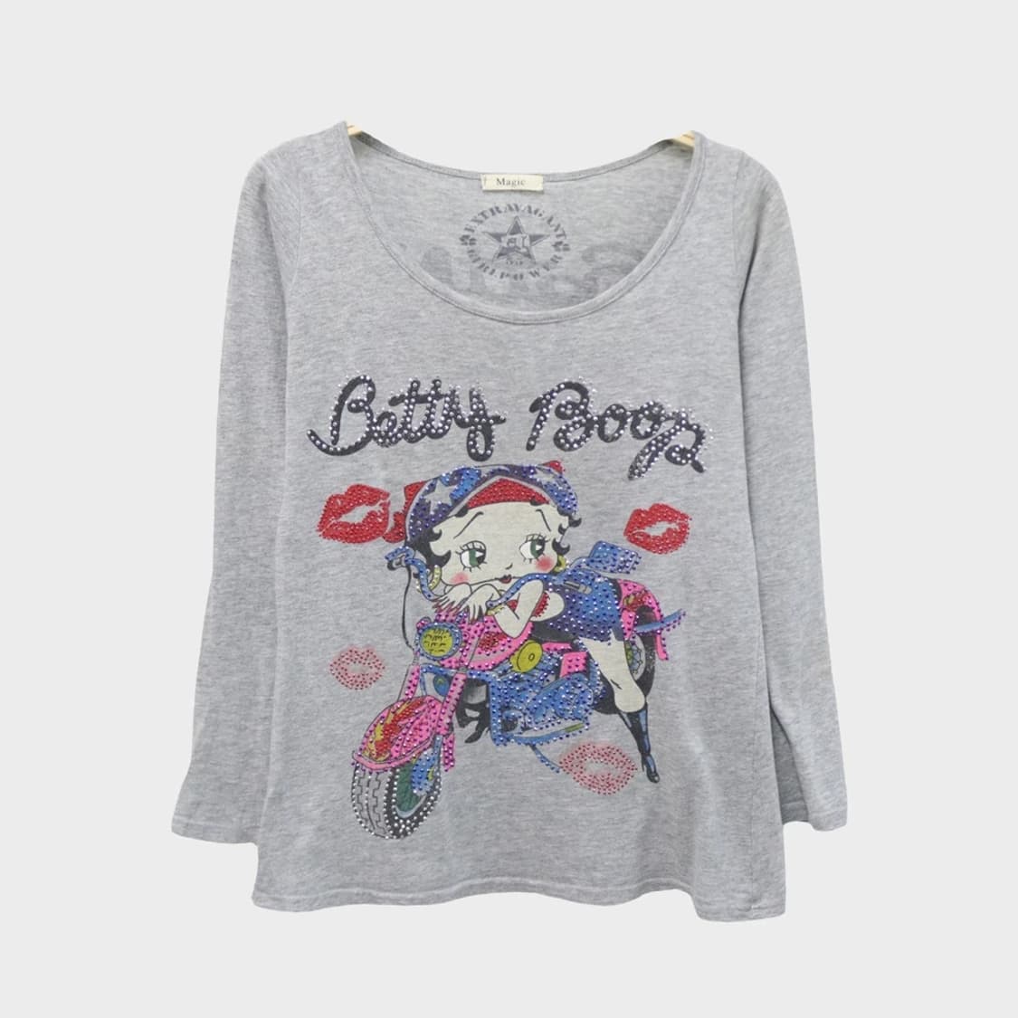 베티붑 스팽글 긴팔 티셔츠 63333 상품이미지1