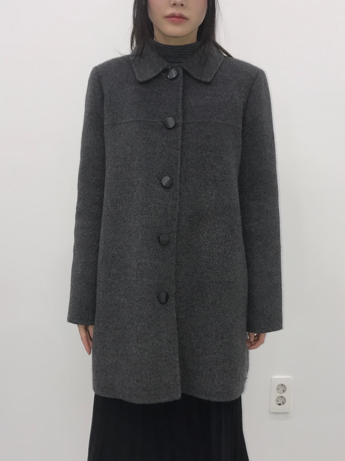 Leilian Cashmere Classic Coat 상품이미지3