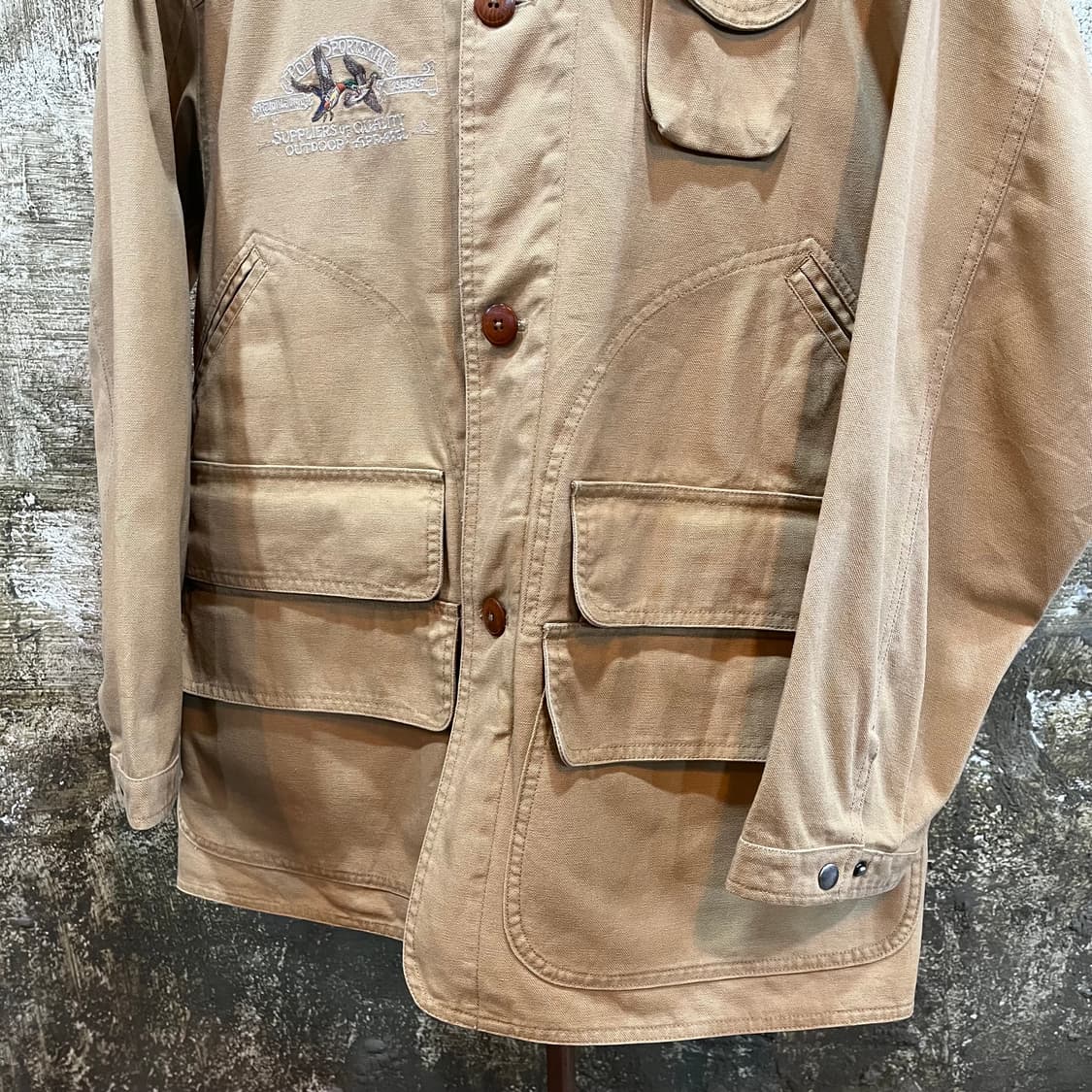 90s 폴로 랄프로렌 스포츠맨 덕 캔버스 헌팅 자켓 상품이미지3