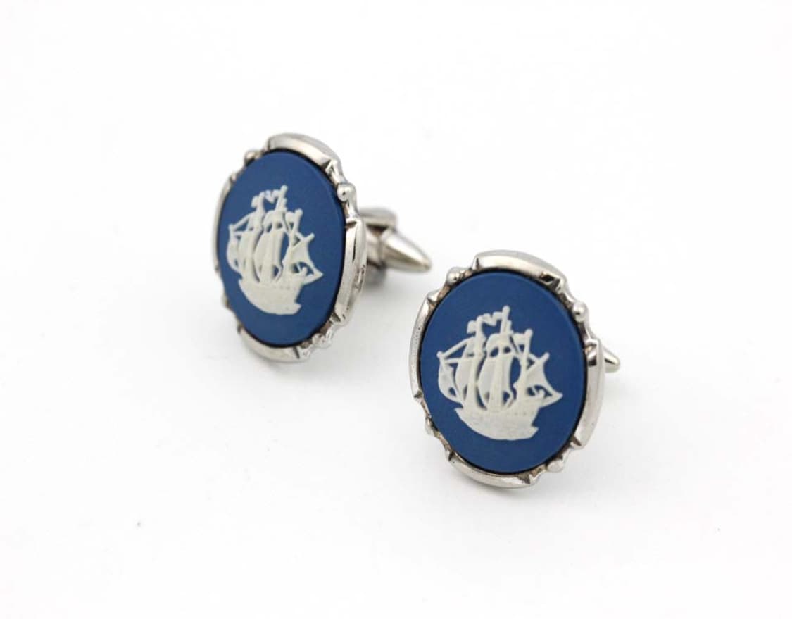 웨지우드 A-등급 남자 명품 커프스 제스퍼 상품이미지2