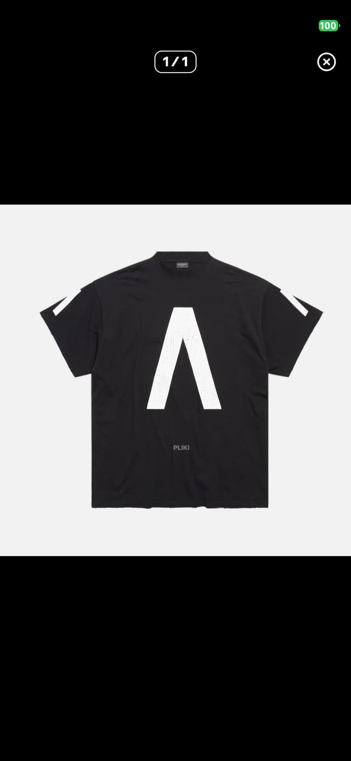 발렌시아가 티셔츠 상품이미지1