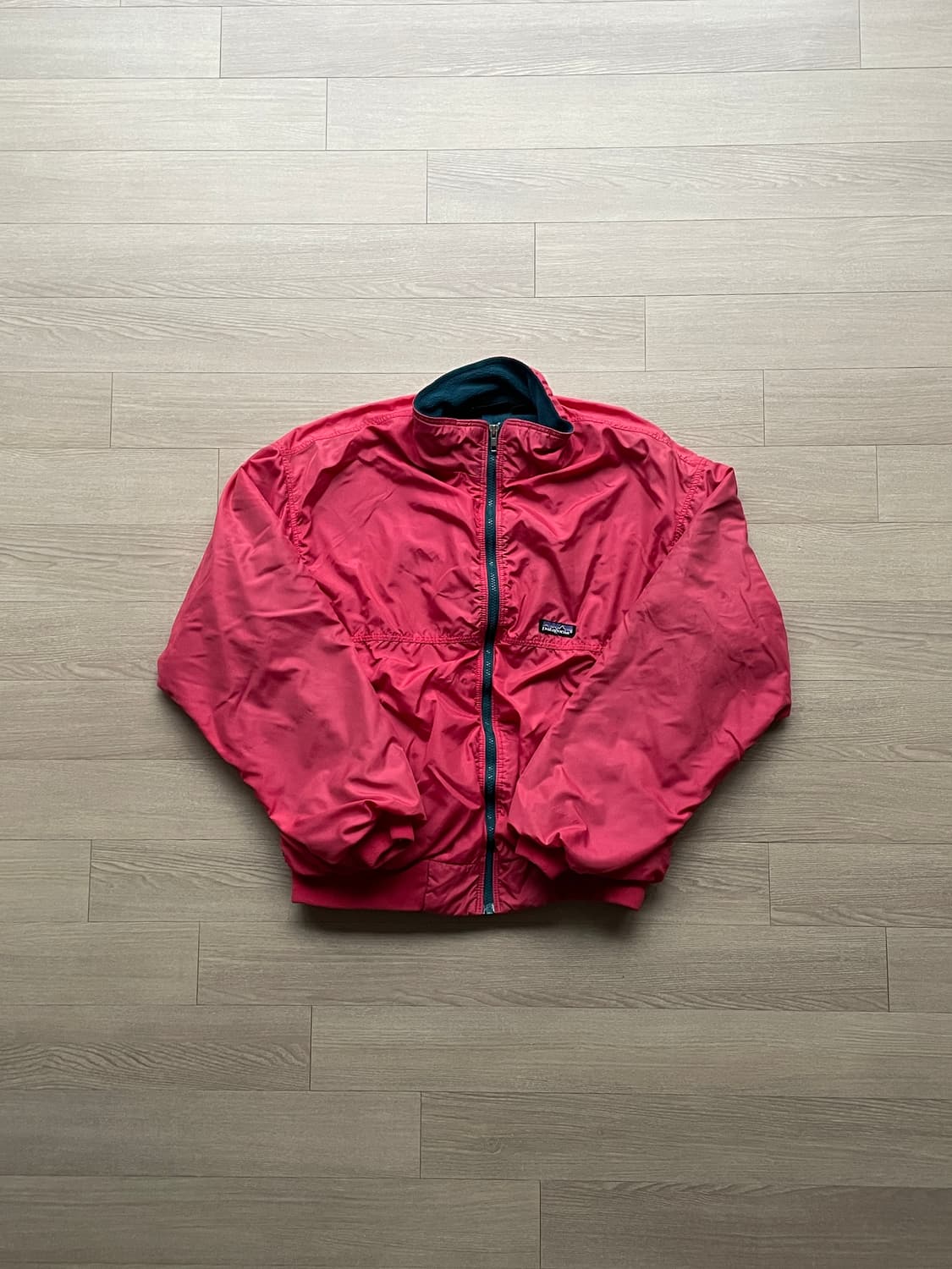 90s 파타고니아 쉘드 신칠라 봄버 자켓 핑크 rare usa 상품이미지1