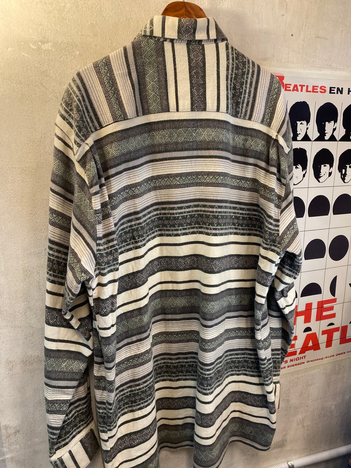 Vintage 티롤 패턴셔츠 L 상품이미지4