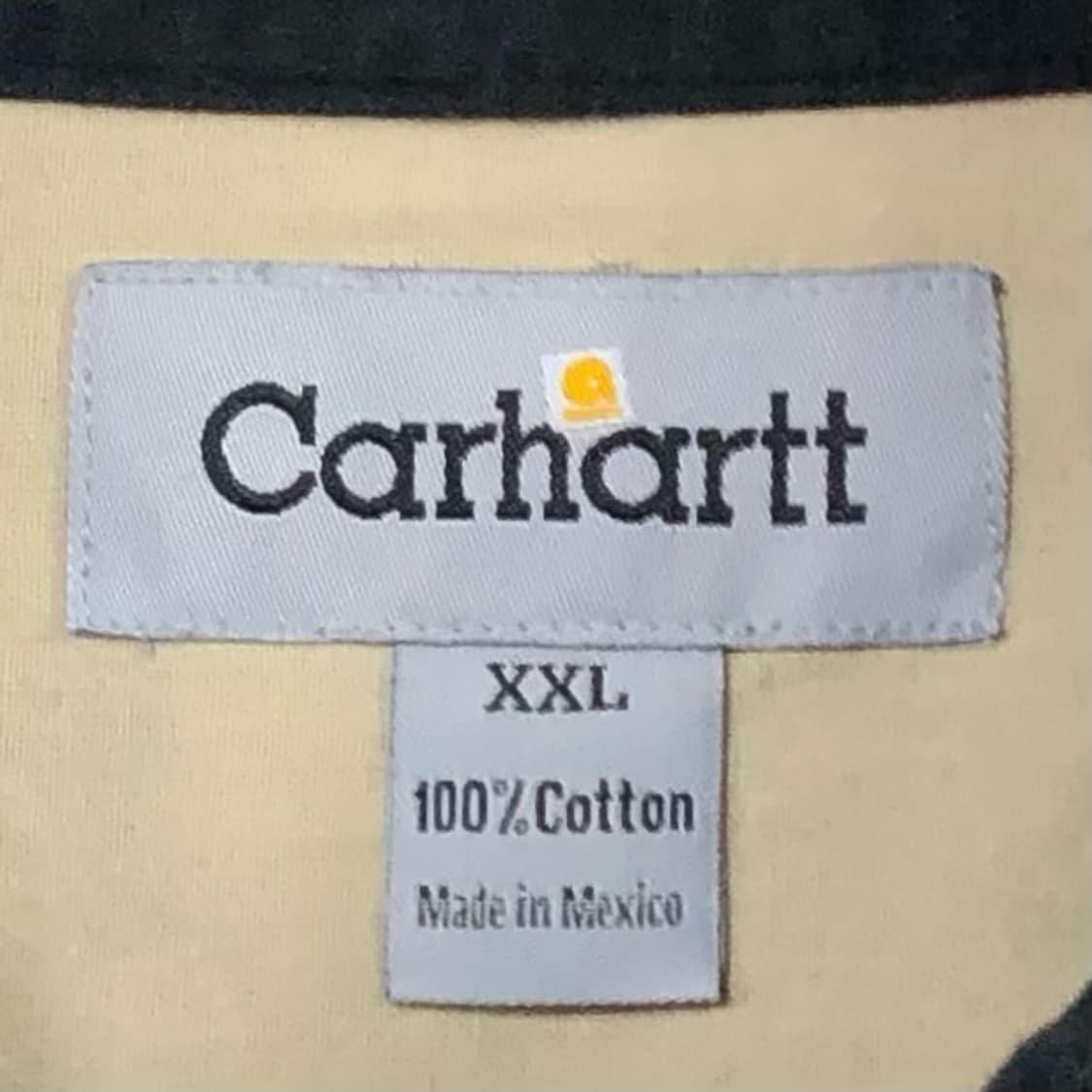 Xxl 칼하트 블랙 워크 셔츠 상품이미지3