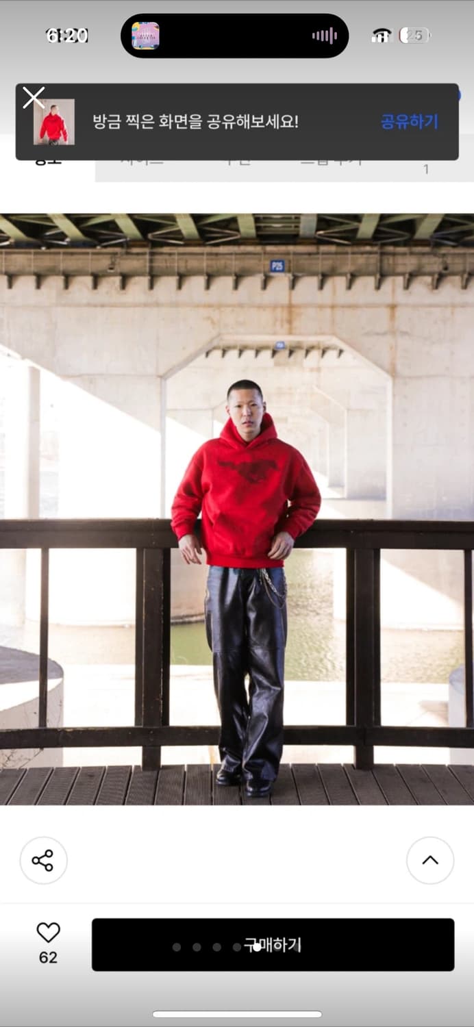 새상품 더트 FIRE HORSE HOODIE, S사이즈 상품이미지5