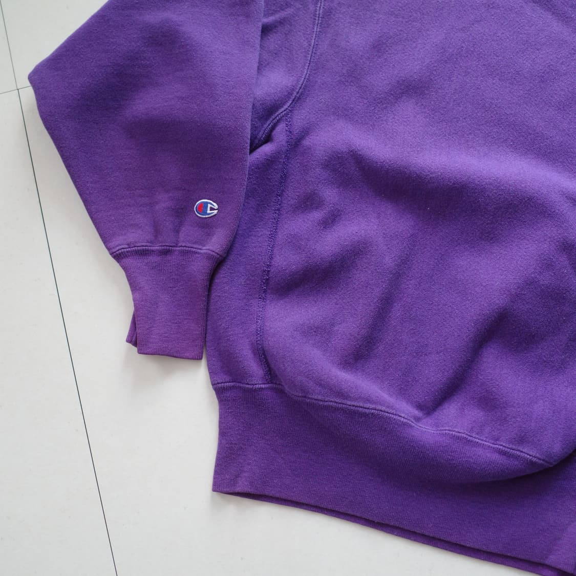 90s 미판 챔피언 리버스위브 맨투맨 퍼플 M 상품이미지9