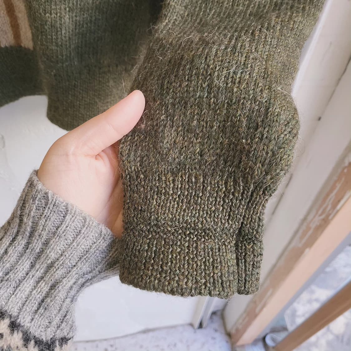 Check in 알파카블렌드 스웨터 상품이미지6