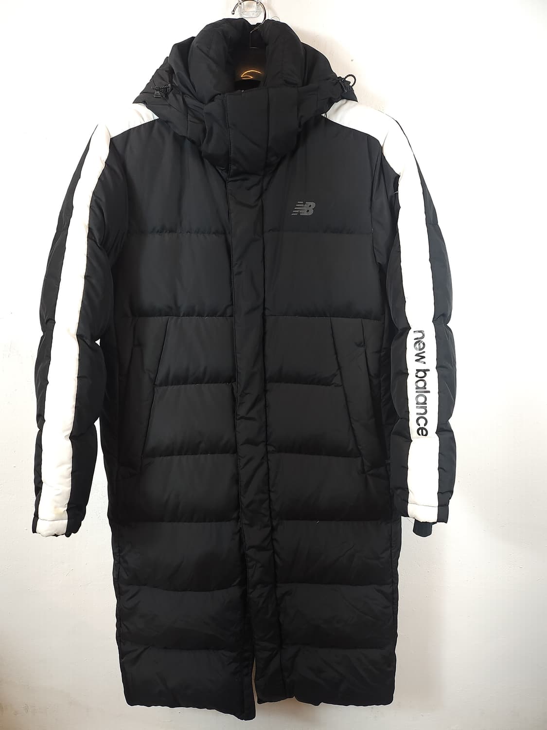 뉴발란스 다운롱패딩 블랙 100 L 상품이미지3