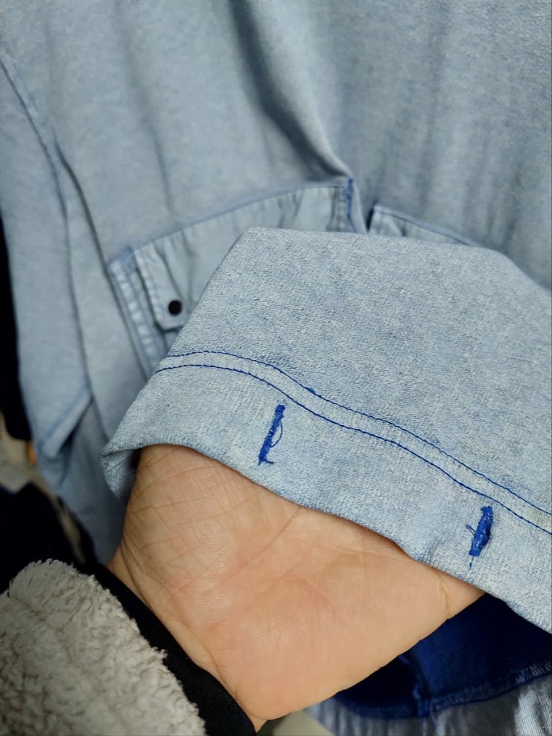 스톤아일랜드 텔라 멀티 포켓 스웻 xxxl 상품이미지6