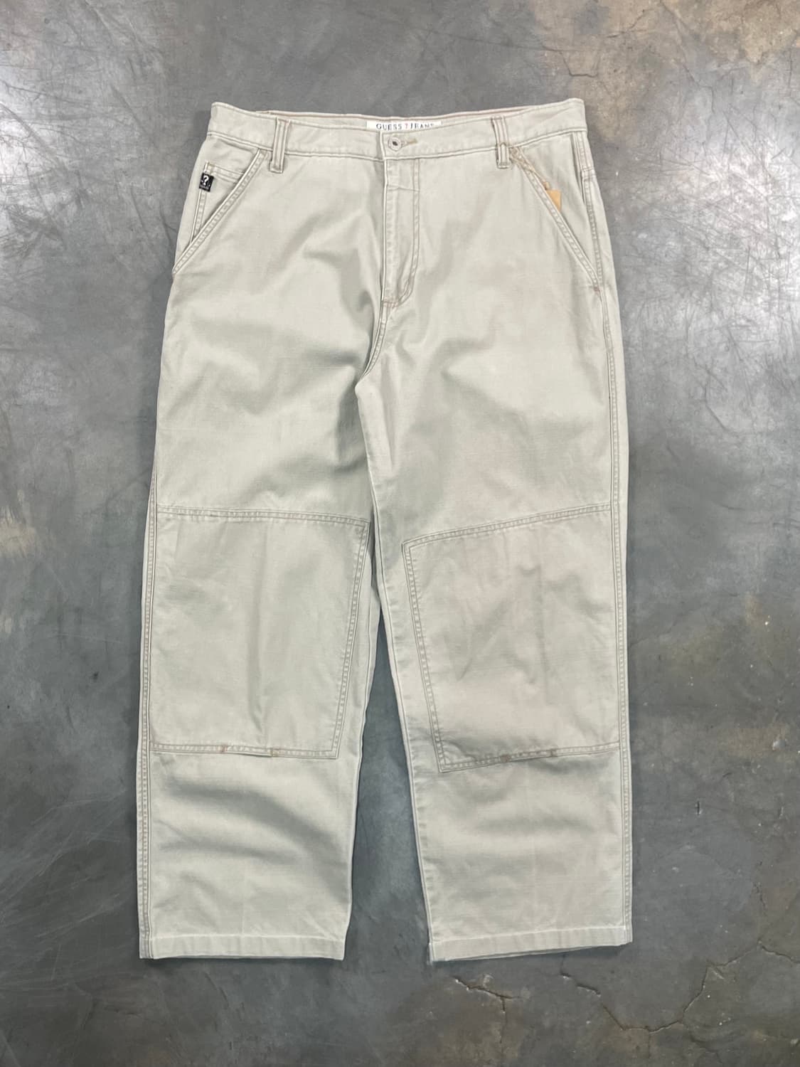 00s 게스 더블니 와이드 팬츠 상품이미지1