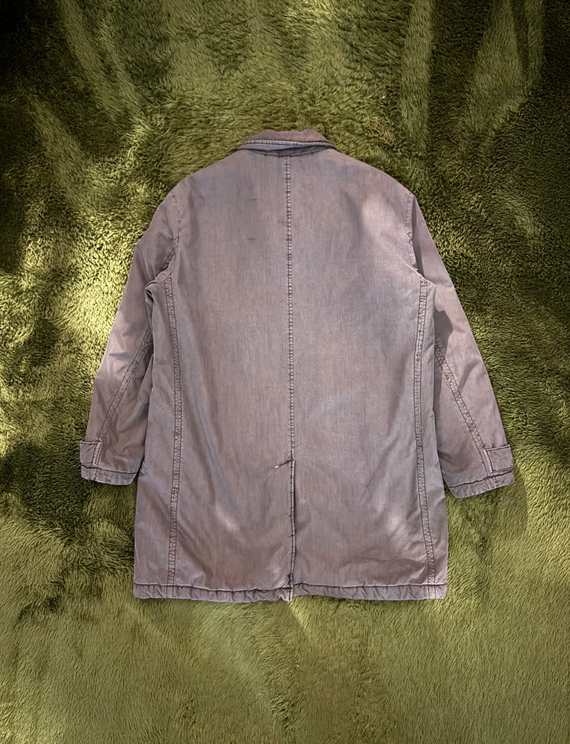 [110] Series 시리즈 패디드 워싱 스냅 버튼 코트 자켓 그레이 상품이미지7