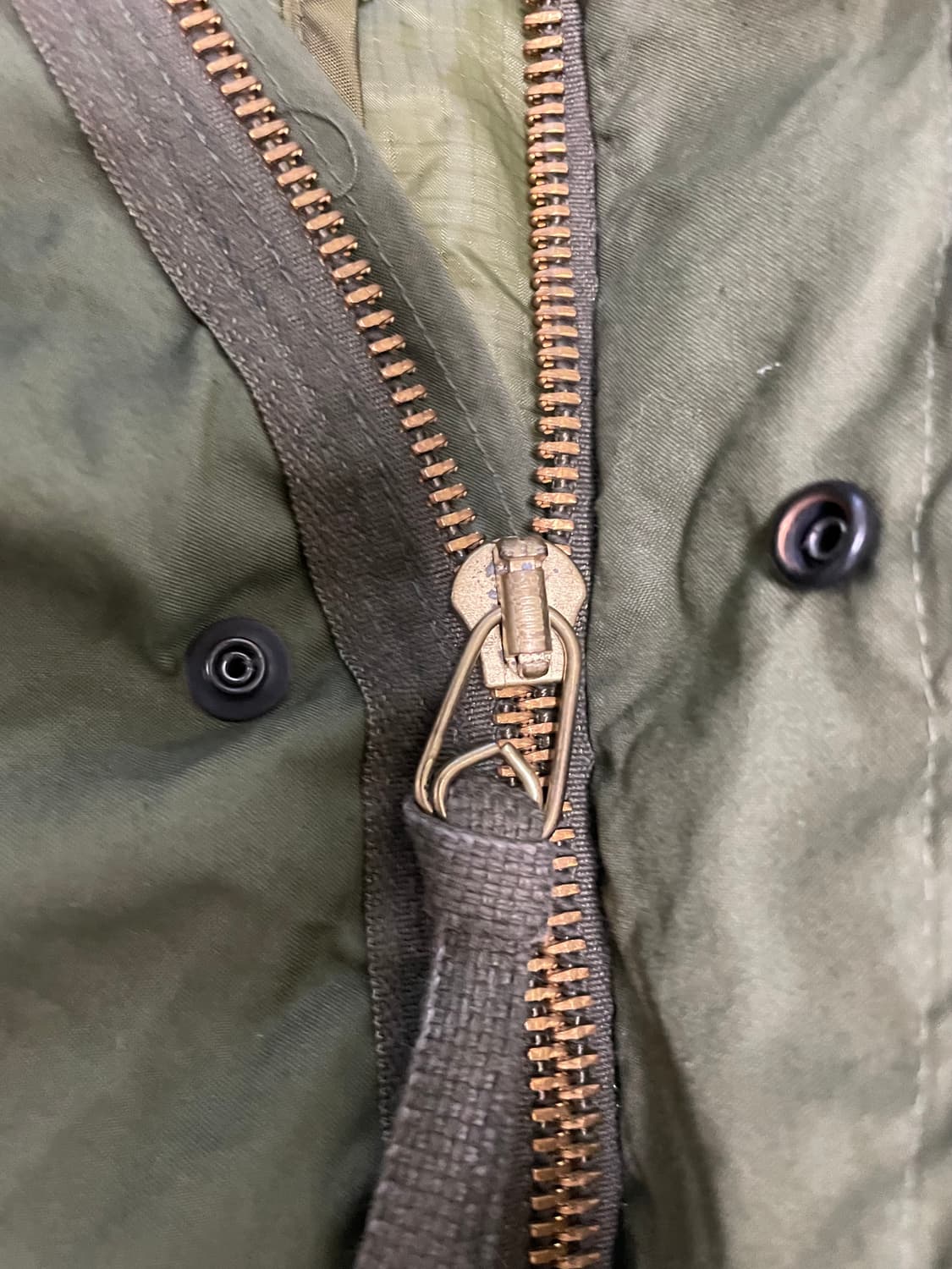 m65 피쉬테일 og 개파카 오리지널 미디움 세트 민트급 상품이미지5