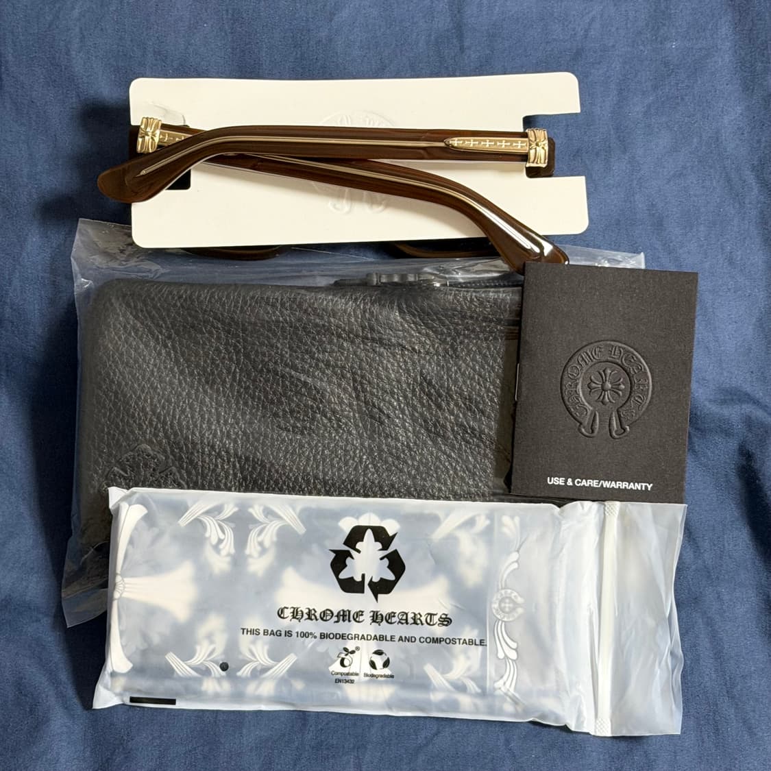 (OS) 크롬하츠 pen 15 골드 브라운 안경 상품이미지4