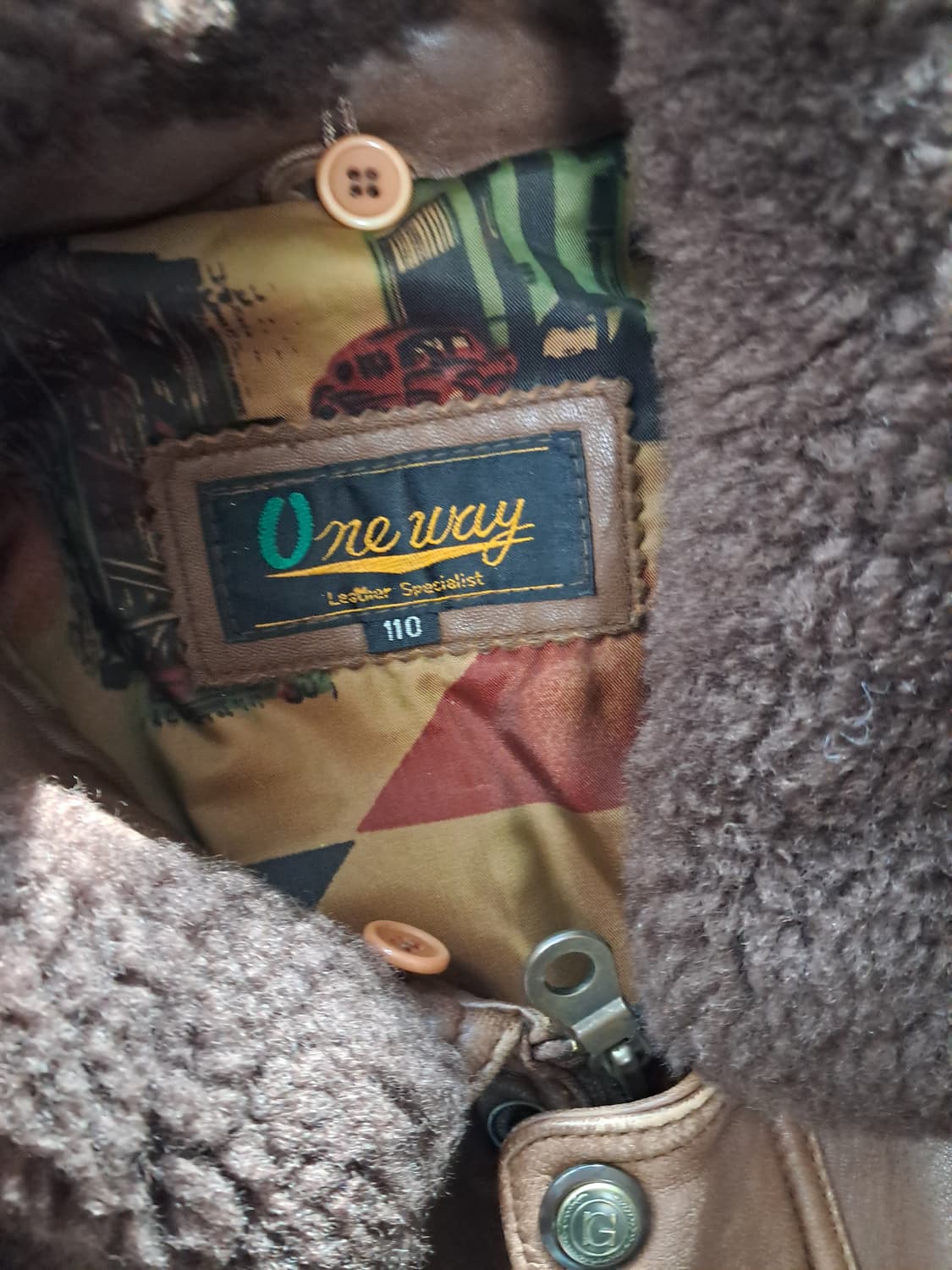 빈티지 양가죽  자켓 상품이미지2