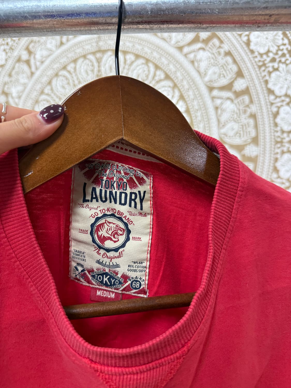 Tokoy 여성 스티치 반팔 티 (Z1046) 상품이미지4