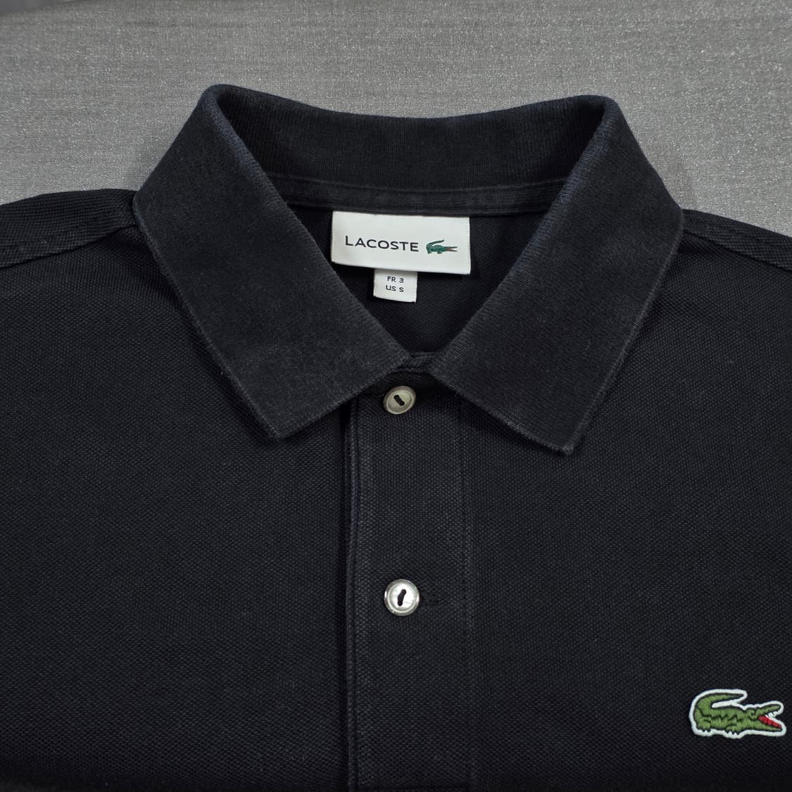95 라코스테 블랙 반팔 폴로티셔츠 상품이미지4