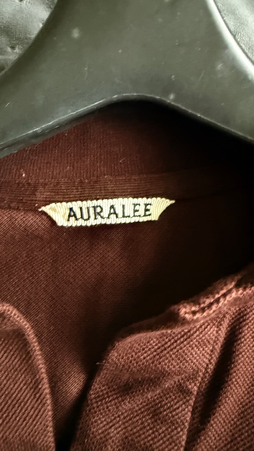 [auralee]오라리 카라 반팔티셔츠 팝니다 상품이미지2