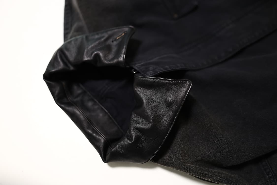 (S)26ss Ssstein 슈타인 설퍼 다이 옥스포드 빈티지 자켓 블랙 상품이미지3