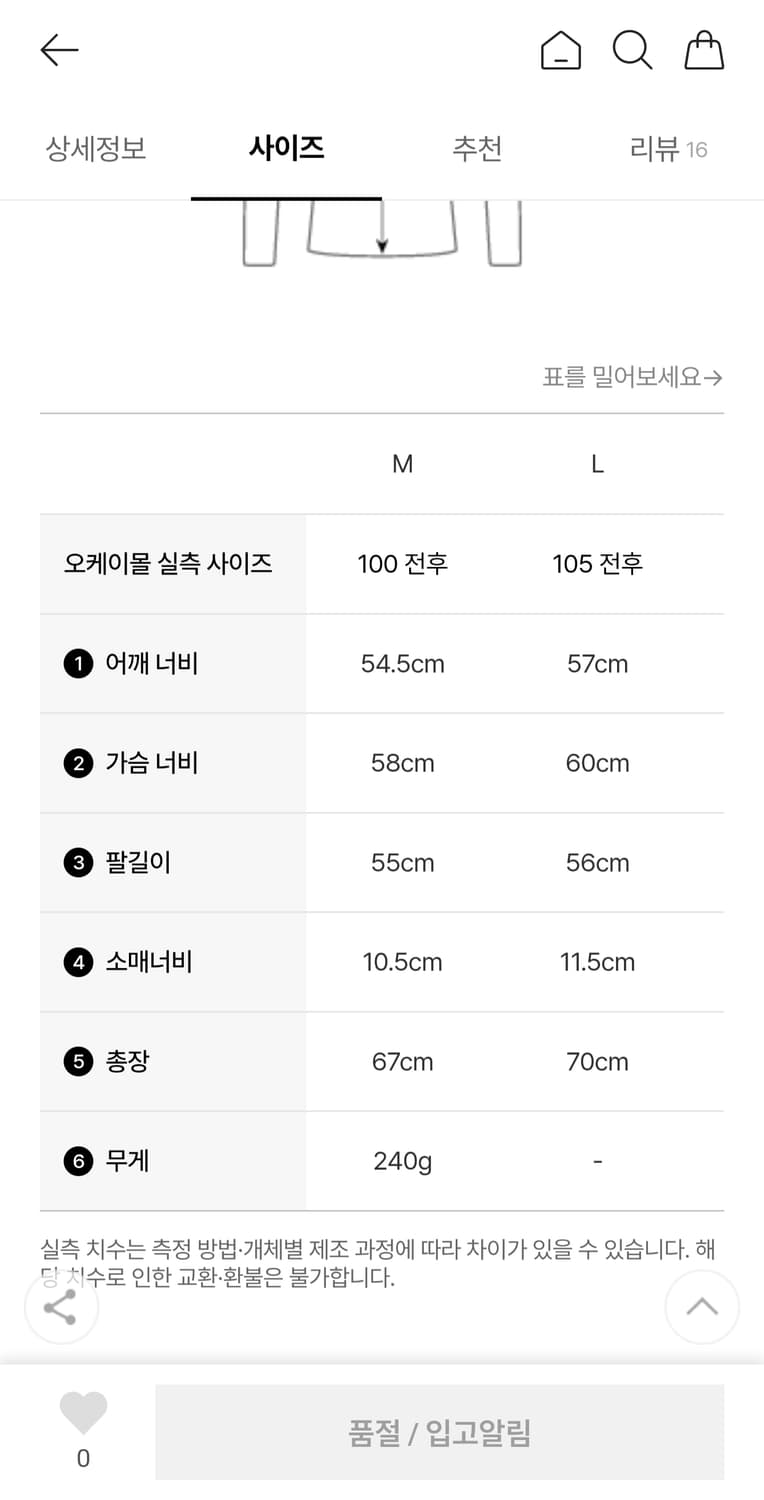메종키츠네 폭스헤드 블랙 롱슬리브 L 상품이미지8