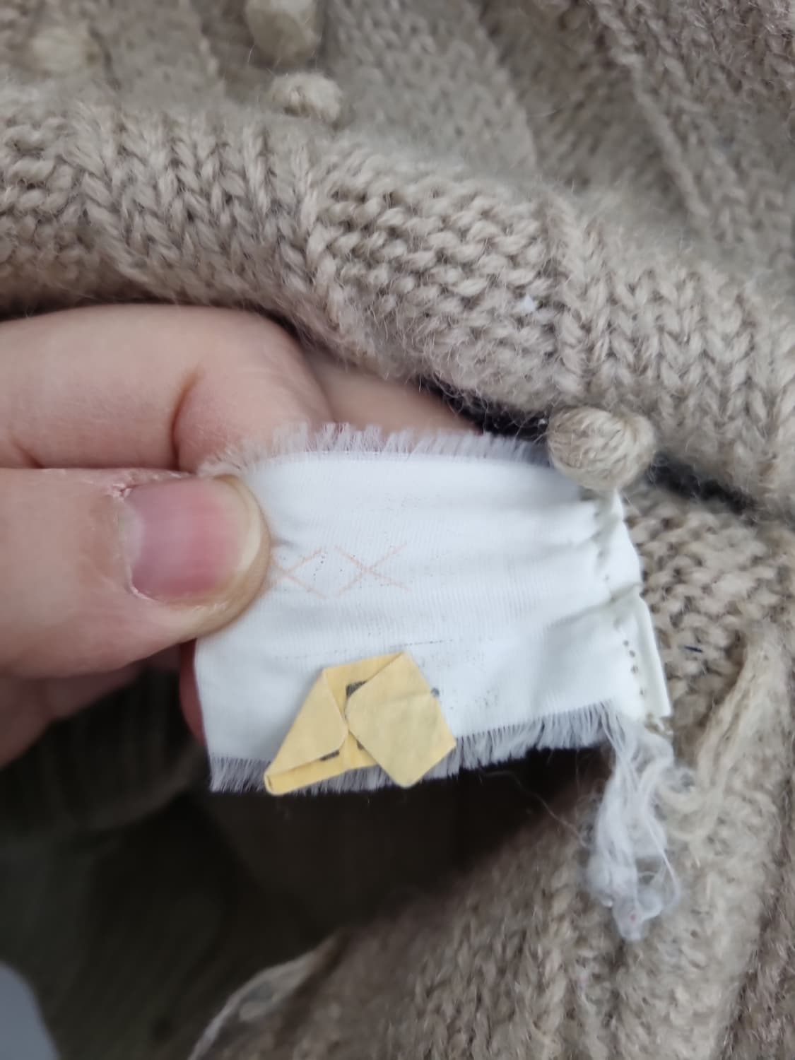 JEAN FELDINAND 빈티지 폼폼 니트 상품이미지7