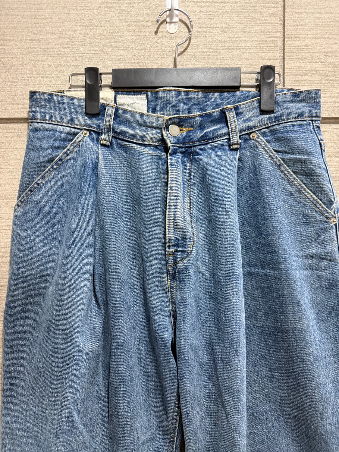 유스 스트럭처외이드데님 7.5 상품이미지2