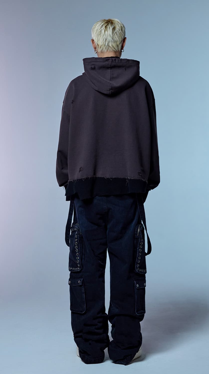 틸던 본디지 카고팬츠 블랙 미듐 상품이미지9