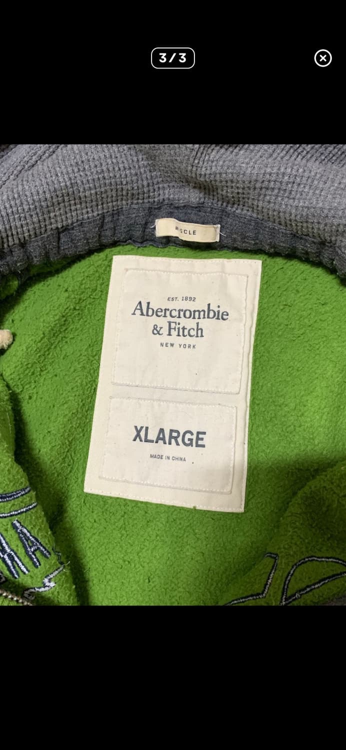 ( 양홍원착용 )아베크롬비 그린 XL 상품이미지3