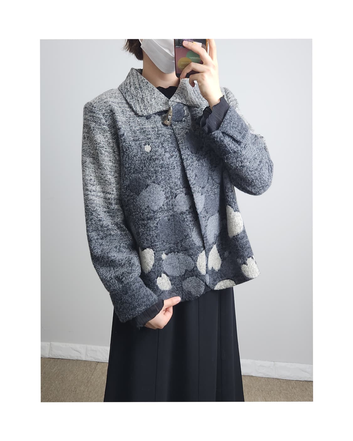 하트 울자켓 상품이미지1