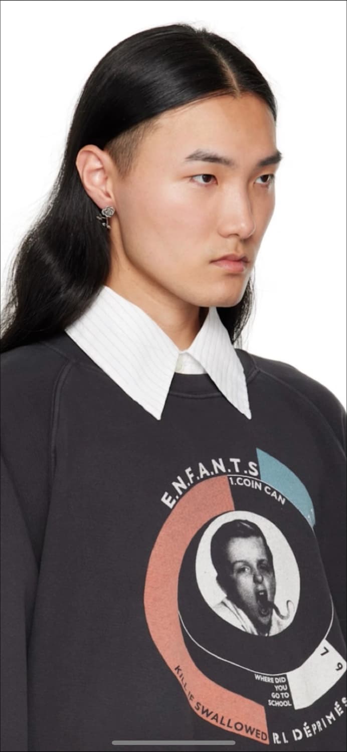 앙팡리쉬데프리메 로즈 이어링 새상품 상품이미지2