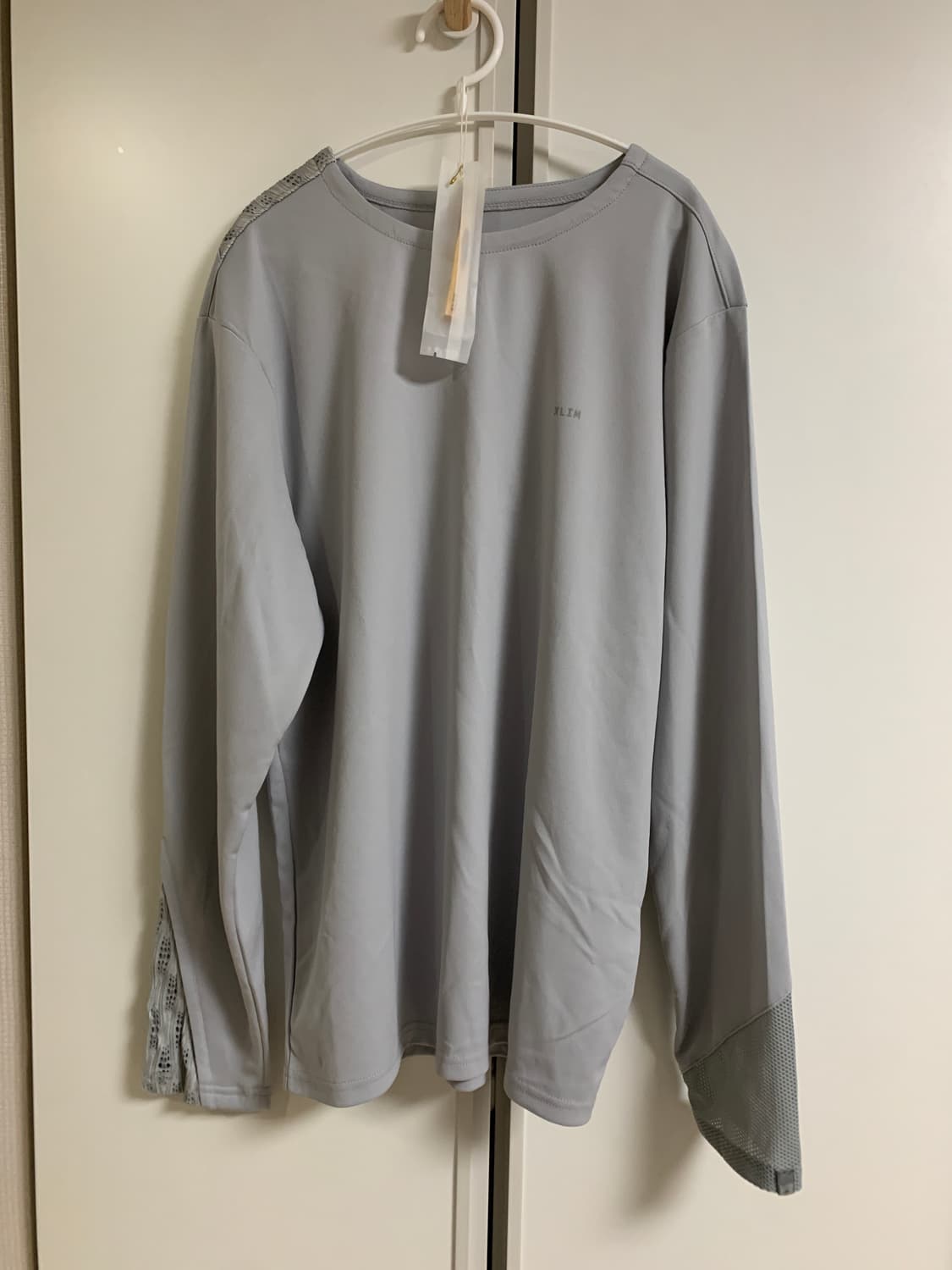 엑슬림 ep6 01 롱슬리브 그레이 S 상품이미지1