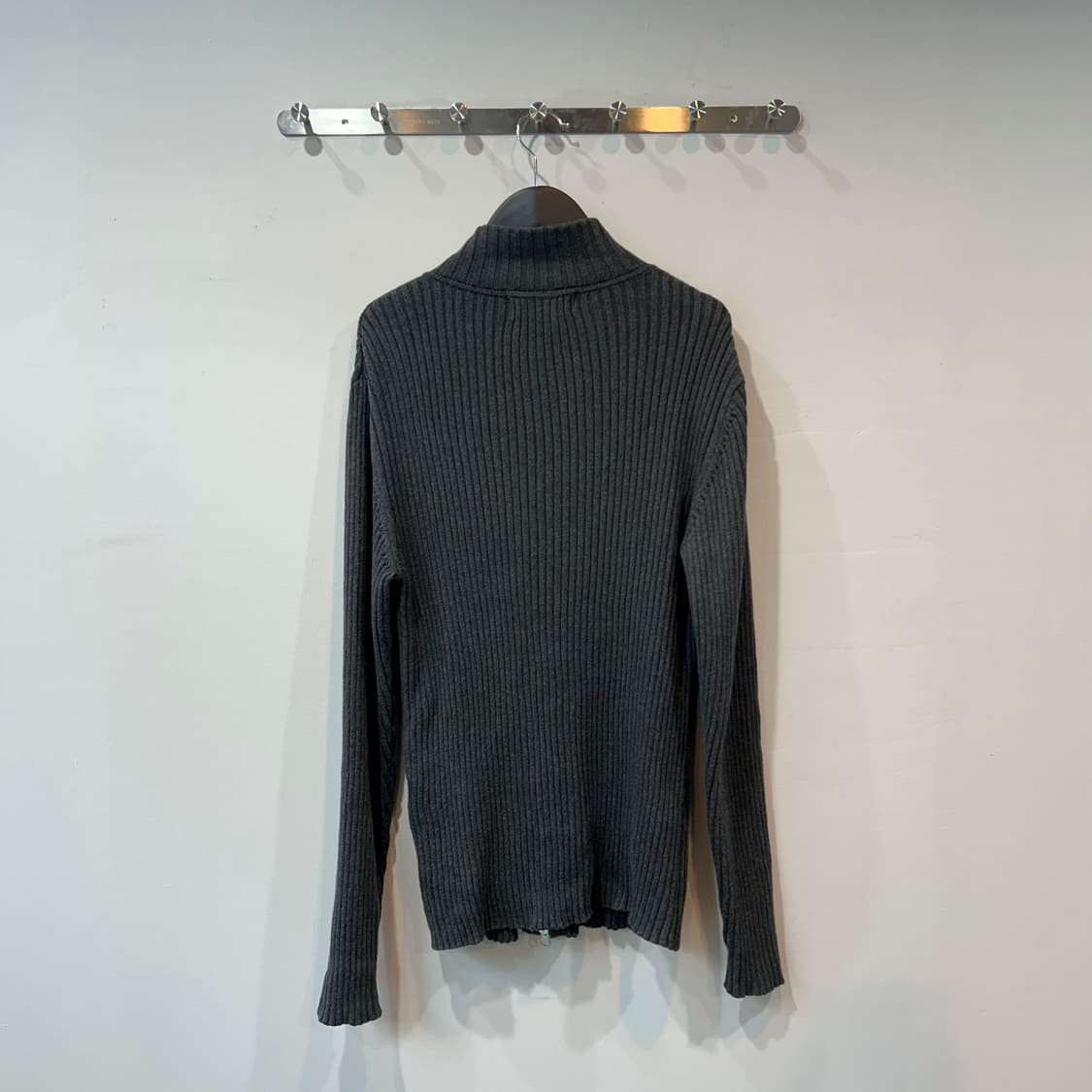 2way 하이넥 니트 집업 상품이미지6