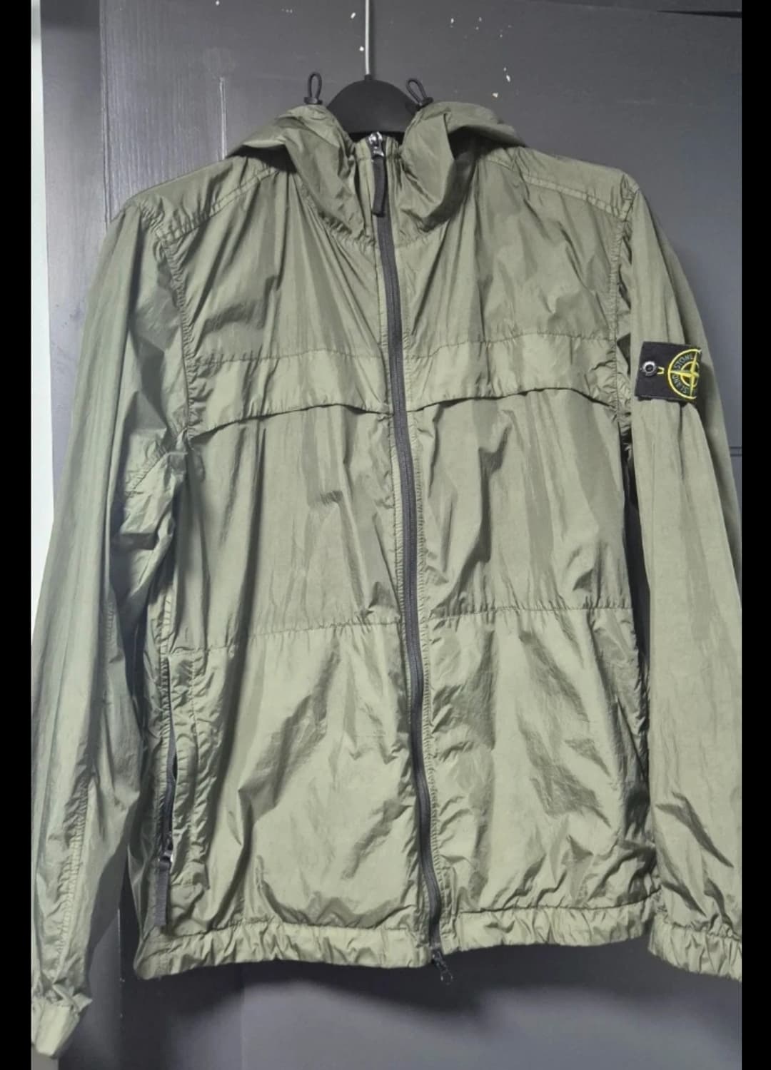 스톤아일랜드 24ss 크링클랩스 후드 자켓 상품이미지1