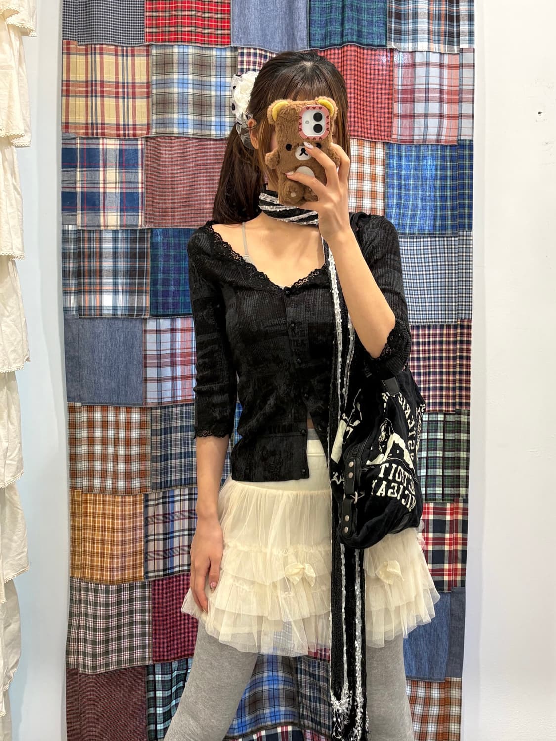 히스테릭글래머 패턴 가디건 상품이미지2