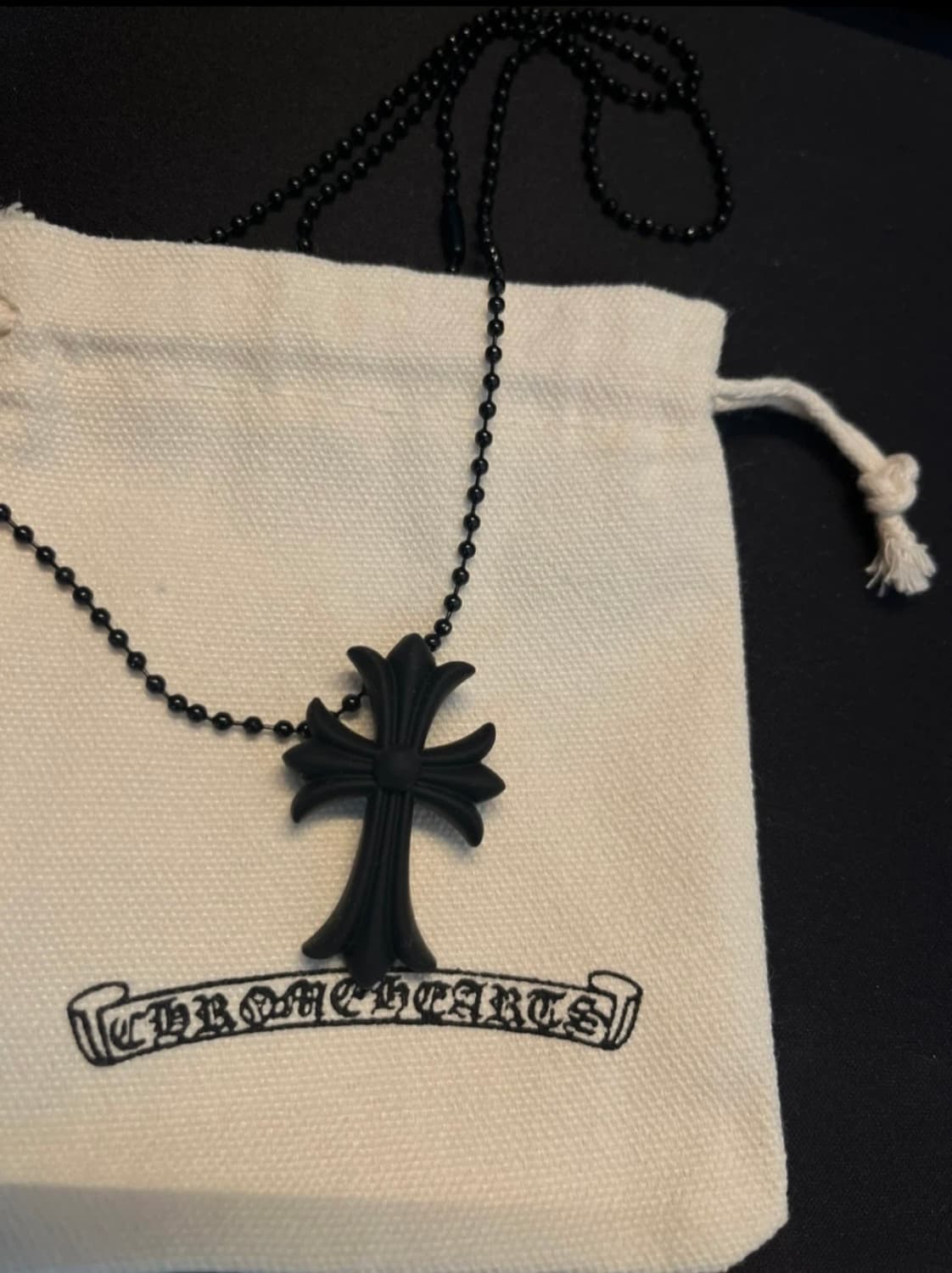 크롬하츠 실리크롬 목걸이 상품이미지1