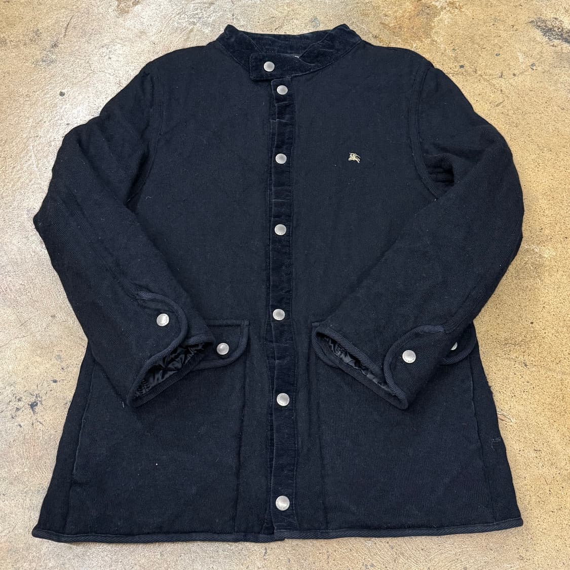 [정품/2] 버버리 블랙 버튼 자켓 b18 상품이미지2